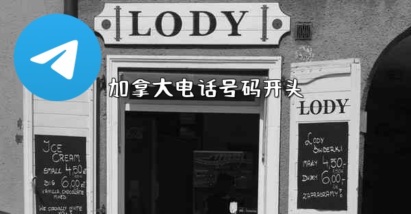 加拿大电话号码开头