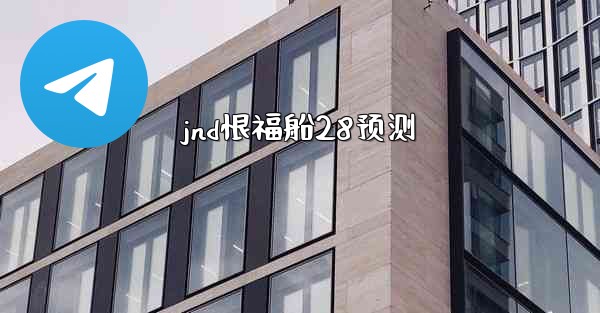 jnd恨福船28预测