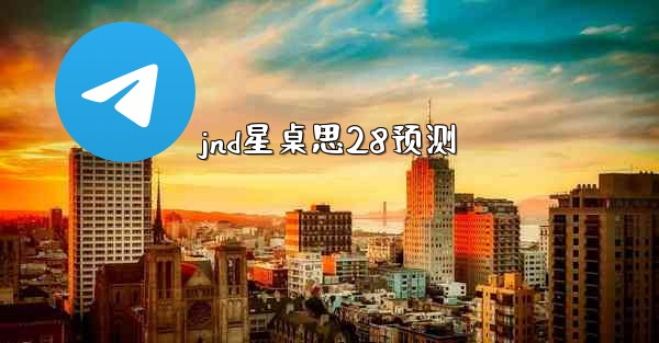 jnd星桌思28预测