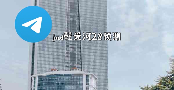 jnd鞋爱河28预测