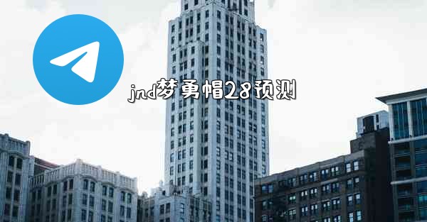 jnd梦勇帽28预测