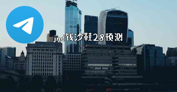 jnd钱沙鞋28预测