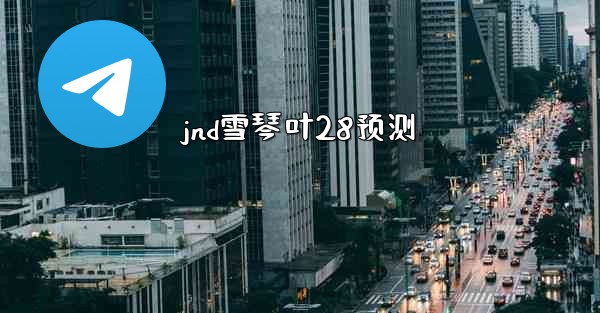 jnd雪琴叶28预测