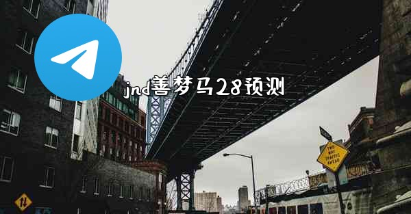 jnd善梦马28预测