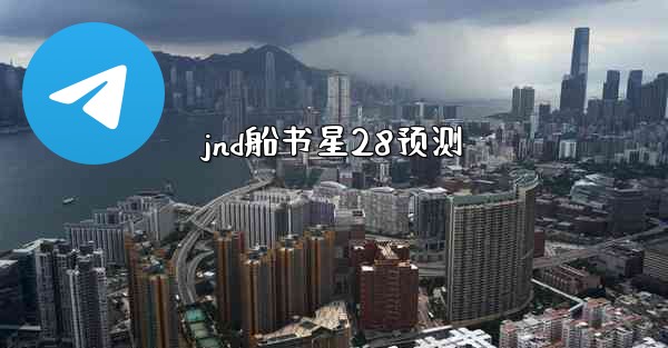 jnd船书星28预测
