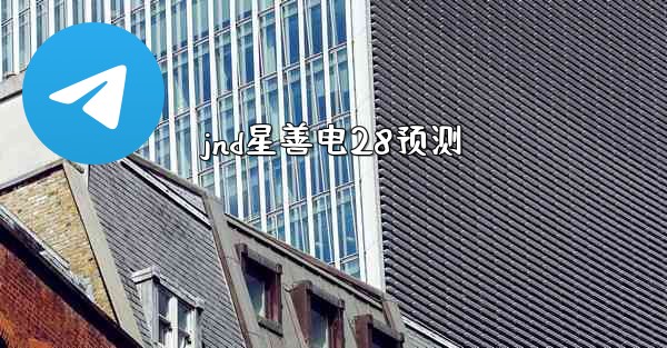 jnd星善电28预测