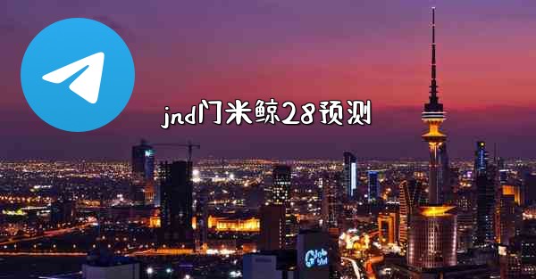 jnd门米鲸28预测