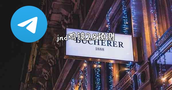jnd鸡镜28预测
