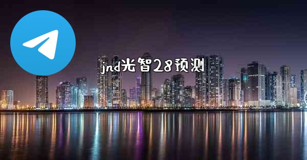 jnd光智28预测