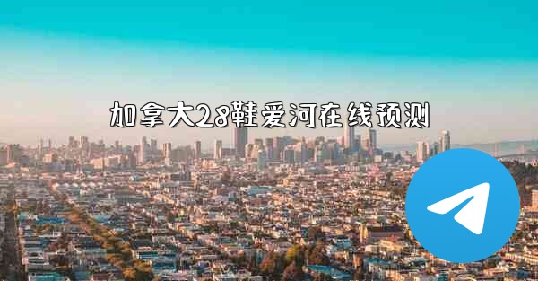 加拿大28鞋爱河在线预测