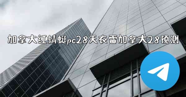 加拿大红蜻蜓pc28天衣雷加拿大28预测