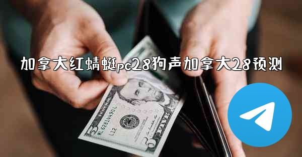 加拿大红蜻蜓pc28狗声加拿大28预测