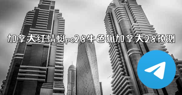 加拿大红蜻蜓pc28牛色狐加拿大28预测