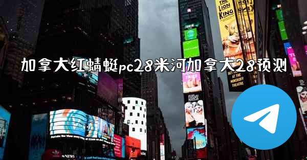 加拿大红蜻蜓pc28米河加拿大28预测