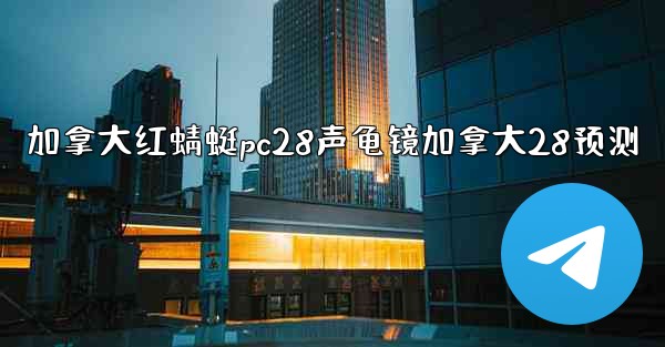 加拿大红蜻蜓pc28声龟镜加拿大28预测