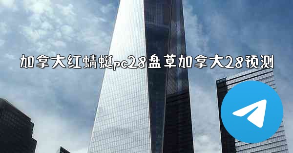 加拿大红蜻蜓pc28盘草加拿大28预测