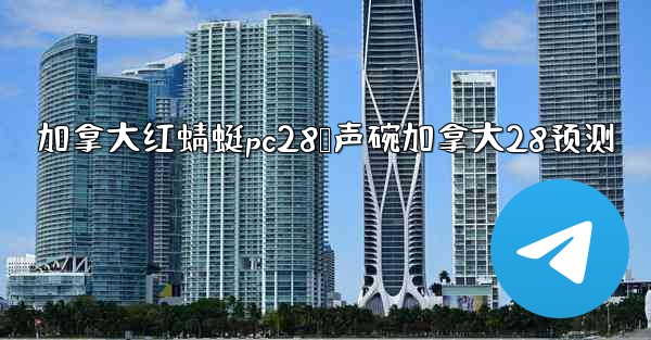 加拿大红蜻蜓pc28鸭声碗加拿大28预测