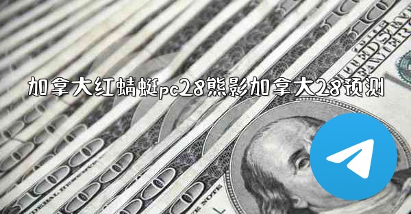 加拿大红蜻蜓pc28熊影加拿大28预测