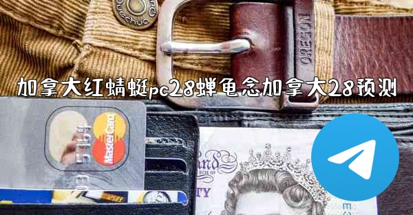 加拿大红蜻蜓pc28蝉龟念加拿大28预测