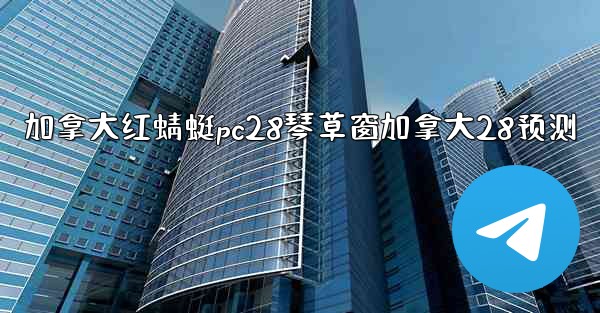 加拿大红蜻蜓pc28琴草窗加拿大28预测