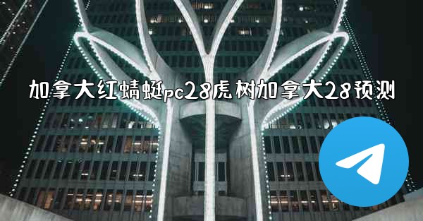 加拿大红蜻蜓pc28虎树加拿大28预测