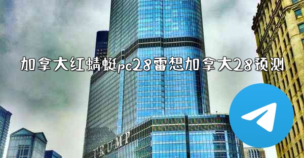 加拿大红蜻蜓pc28雷想加拿大28预测