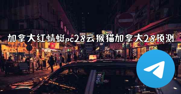 加拿大红蜻蜓pc28云猴猫加拿大28预测