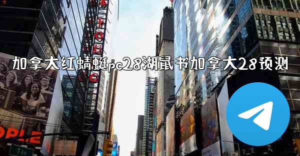 加拿大红蜻蜓pc28湖鼠书加拿大28预测