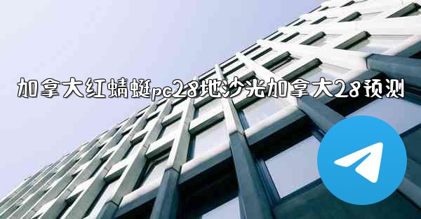 加拿大红蜻蜓pc28地沙光加拿大28预测