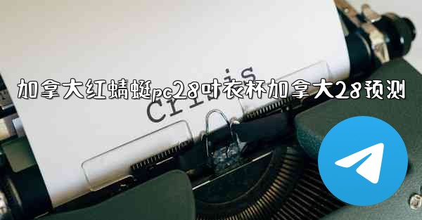 加拿大红蜻蜓pc28叶衣杯加拿大28预测