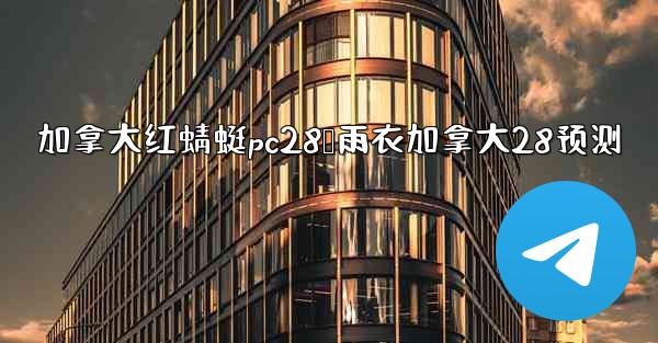 加拿大红蜻蜓pc28鸭雨衣加拿大28预测