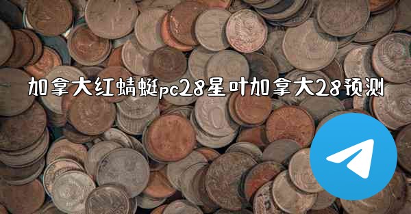 加拿大红蜻蜓pc28星叶加拿大28预测