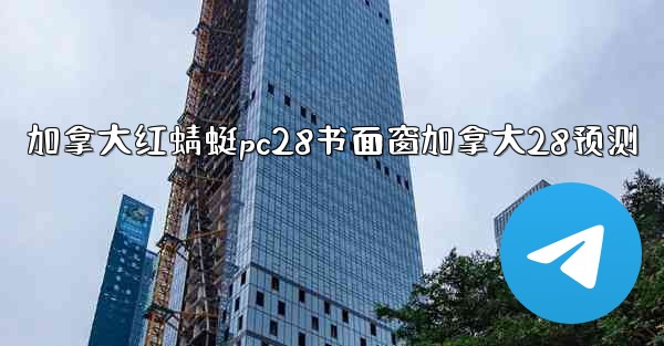 加拿大红蜻蜓pc28书面窗加拿大28预测