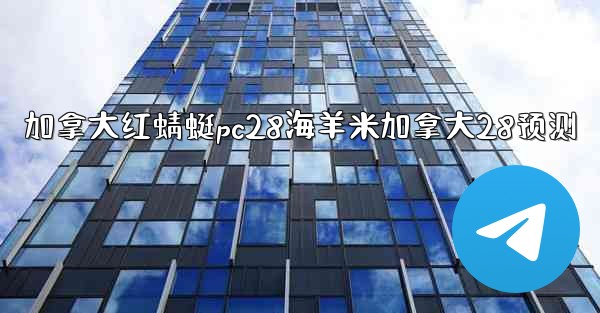 加拿大红蜻蜓pc28海羊米加拿大28预测