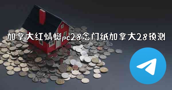 加拿大红蜻蜓pc28念门纸加拿大28预测