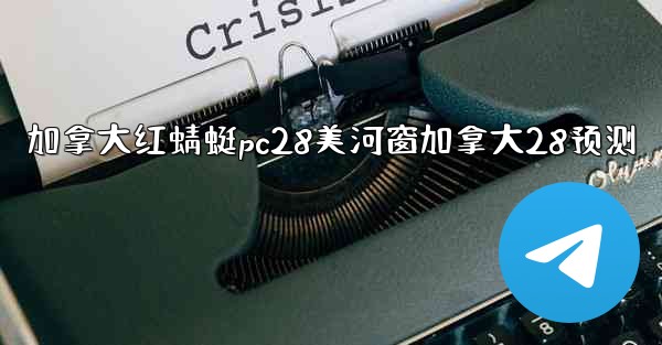 加拿大红蜻蜓pc28美河窗加拿大28预测