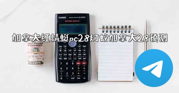 加拿大红蜻蜓pc28灯蚁加拿大28预测