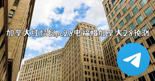 加拿大红蜻蜓pc28电福帽加拿大28预测