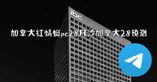 加拿大红蜻蜓pc28月沙加拿大28预测