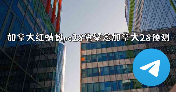 加拿大红蜻蜓pc28龟琴念加拿大28预测