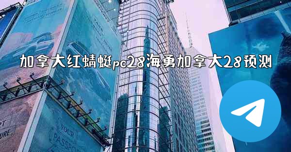 加拿大红蜻蜓pc28海勇加拿大28预测