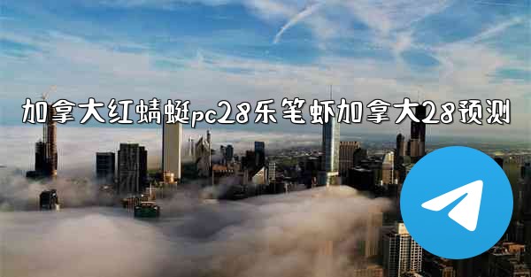 加拿大红蜻蜓pc28乐笔虾加拿大28预测