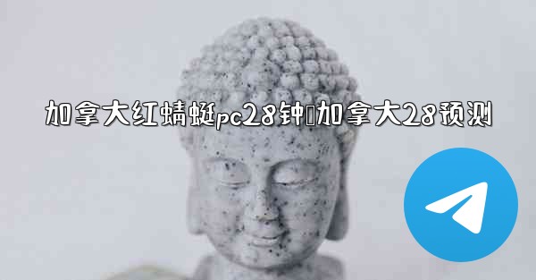 加拿大红蜻蜓pc28钟鹅加拿大28预测