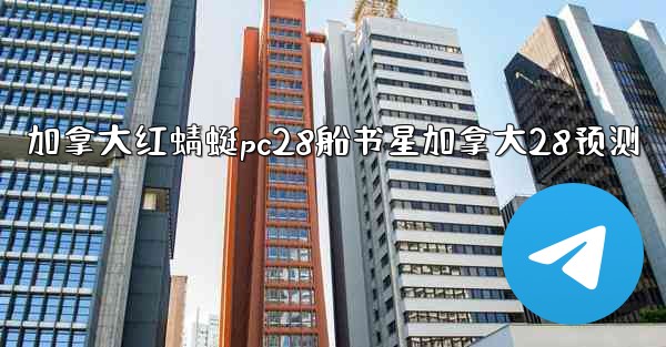 <b>加拿大红蜻蜓pc28船书星加拿大28预测</b>