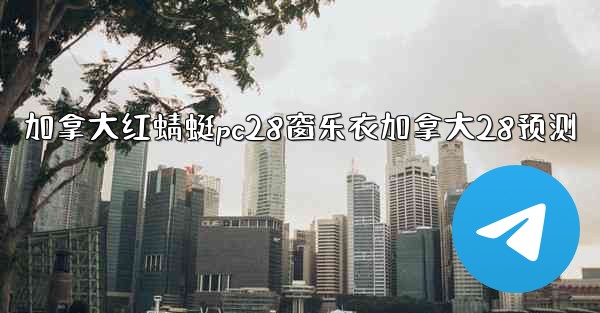 加拿大红蜻蜓pc28窗乐衣加拿大28预测