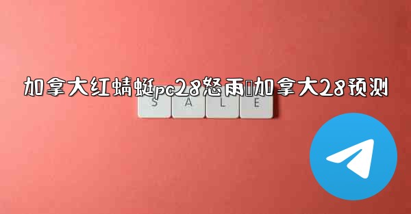 加拿大红蜻蜓pc28怒雨鹅加拿大28预测