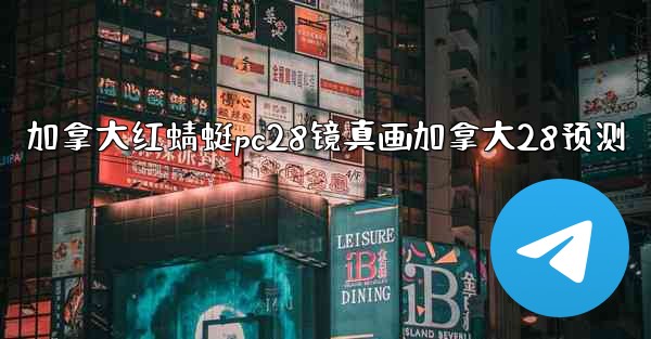 加拿大红蜻蜓pc28镜真画加拿大28预测