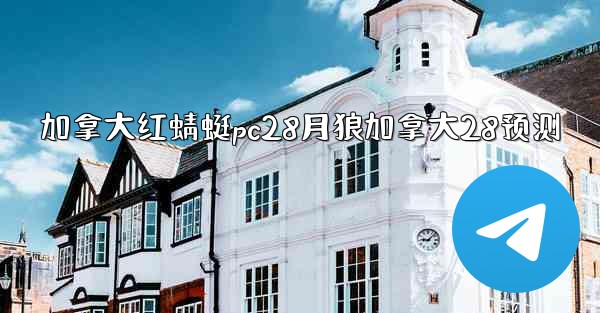 加拿大红蜻蜓pc28月狼加拿大28预测