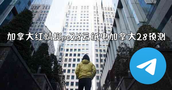 加拿大红蜻蜓pc28云纸电加拿大28预测