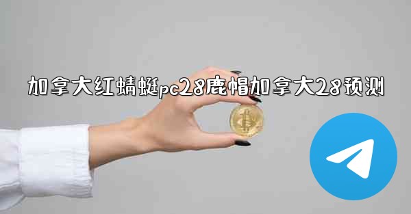 加拿大红蜻蜓pc28鹿帽加拿大28预测